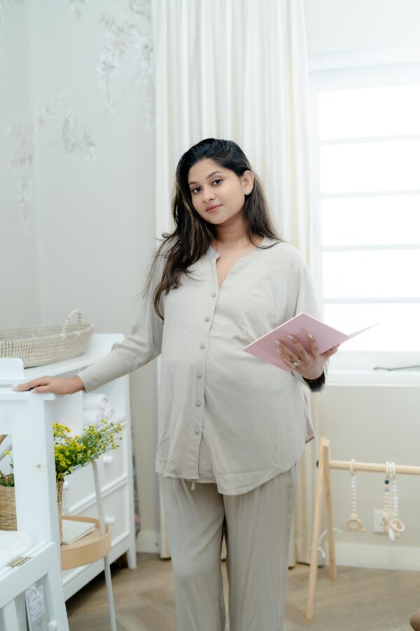 Long Sleeve Blouse With Long Pant - Image 8