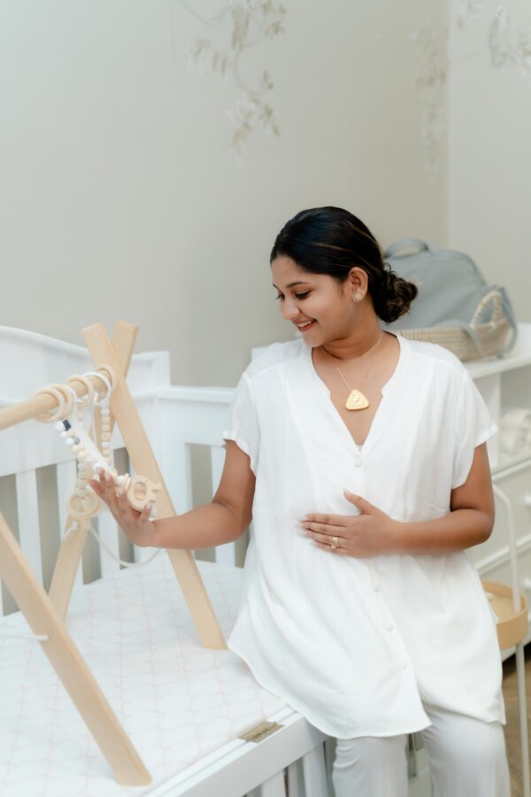 Short Sleeve Blouse With Long Pant ( Plain ) - Image 4