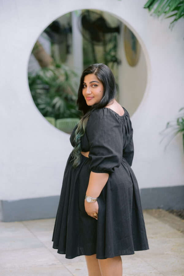 Hip Open Dress - Image 9