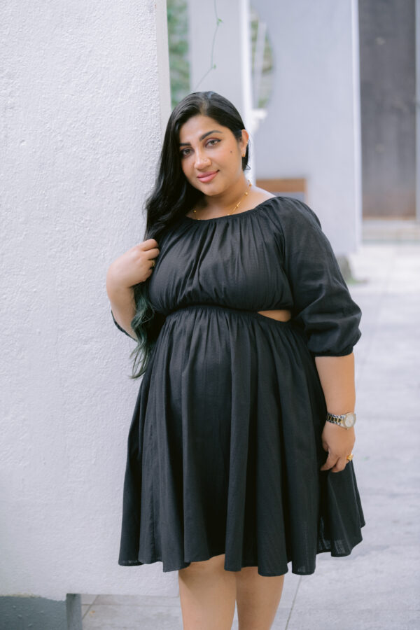 Hip Open Dress - Image 11