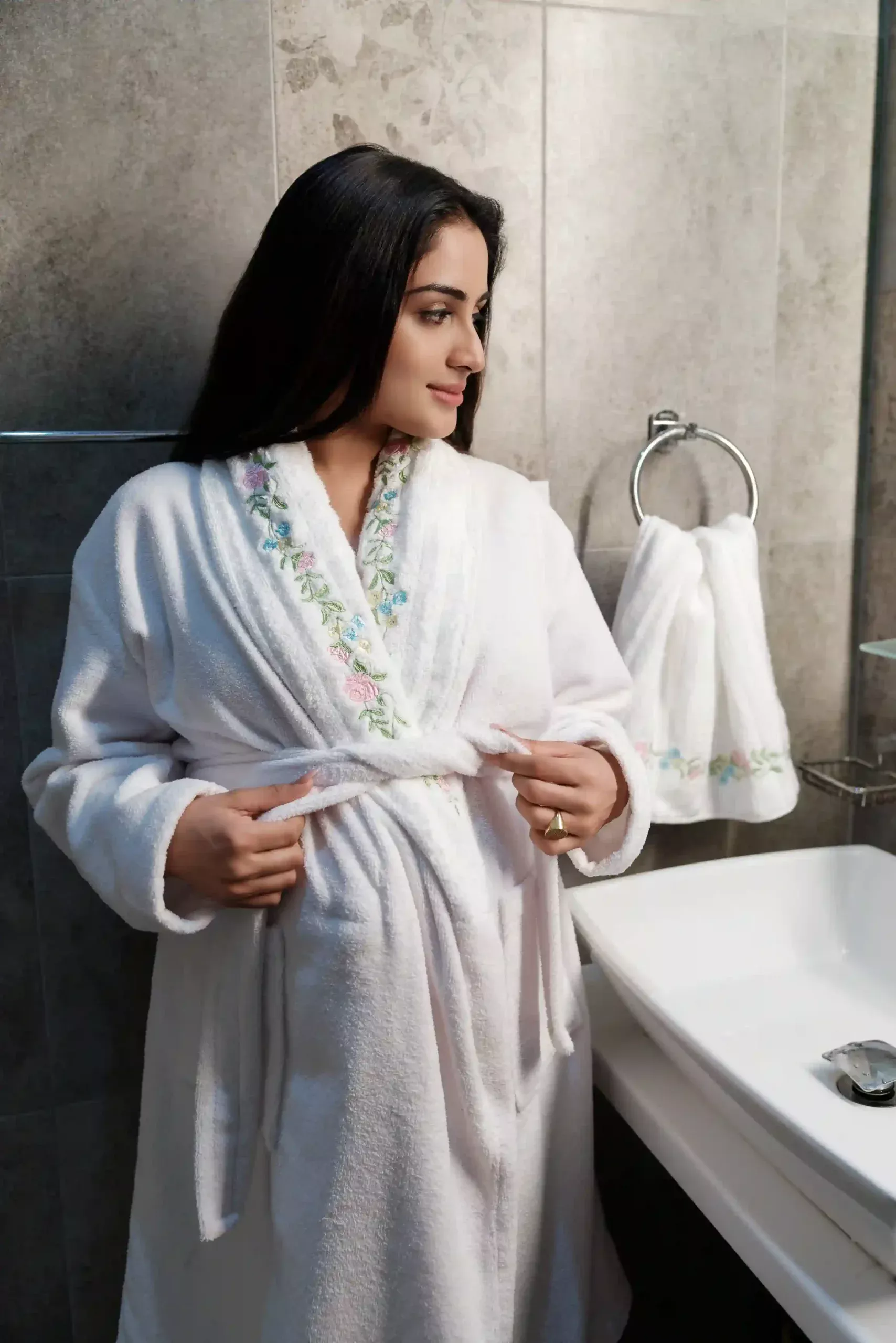 Bathrobe & Towel - Image 3