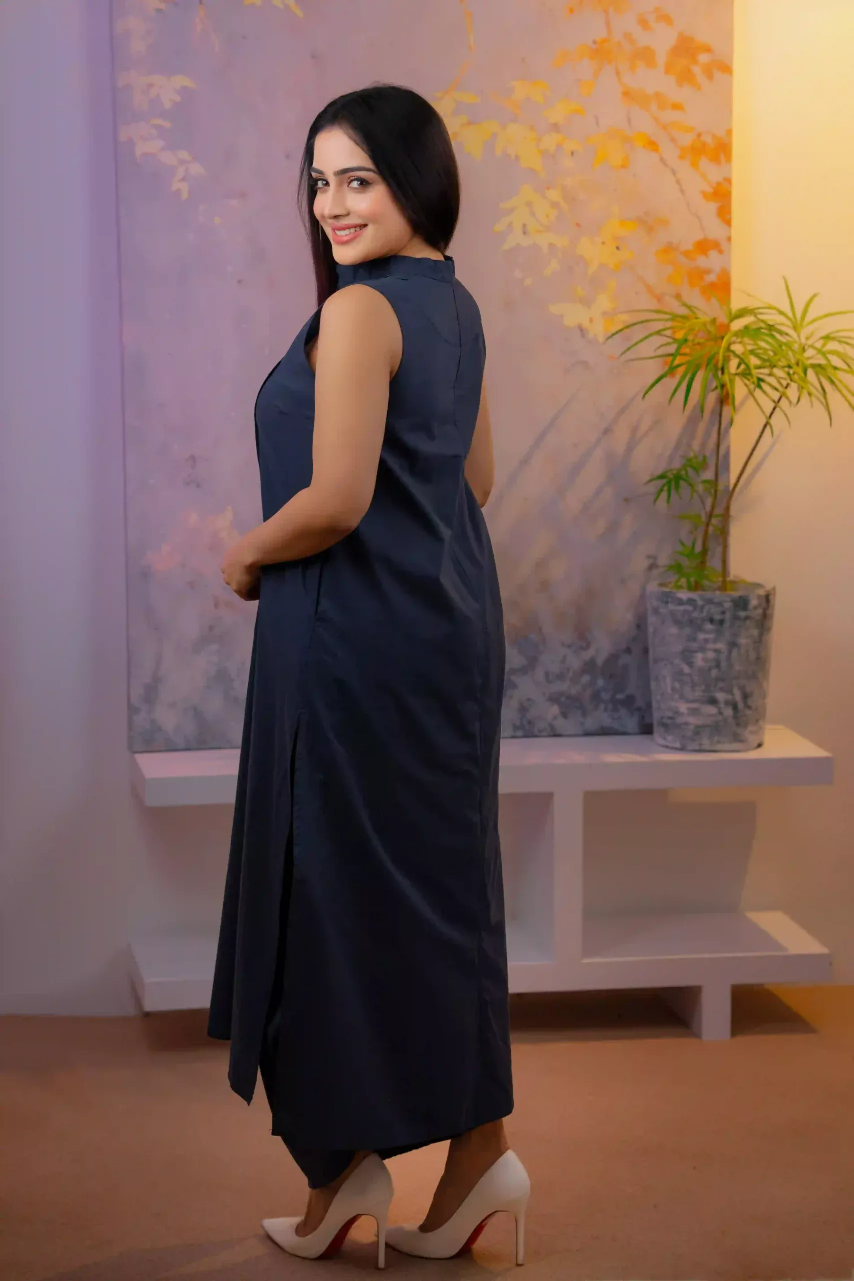 Plain Color Awranga Kurtha Kit - Image 3