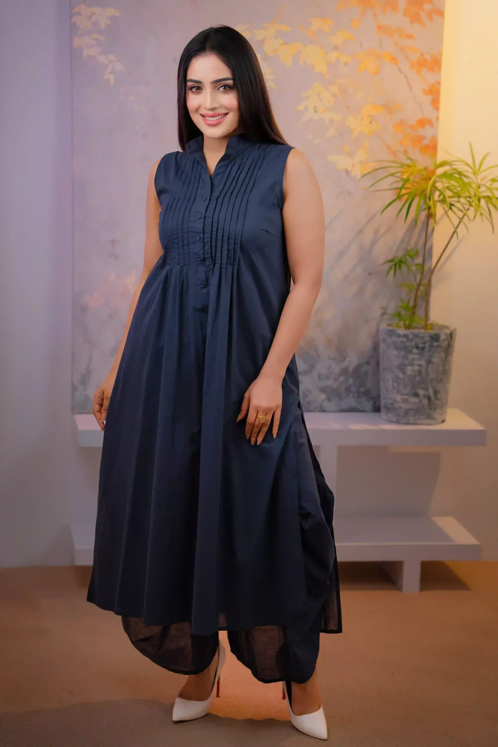 Plain Color Awranga Kurtha Kit - Image 4