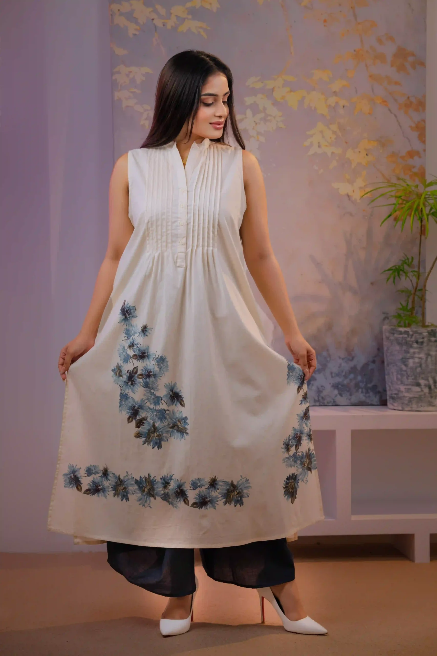 Printed Color Awranga Kurtha Kit