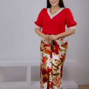 Ladies Printed Sarong (Italian Cotton)